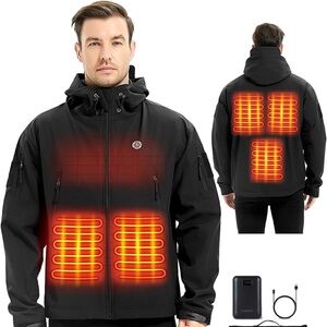 Black Portable Power Bank 10000mAh